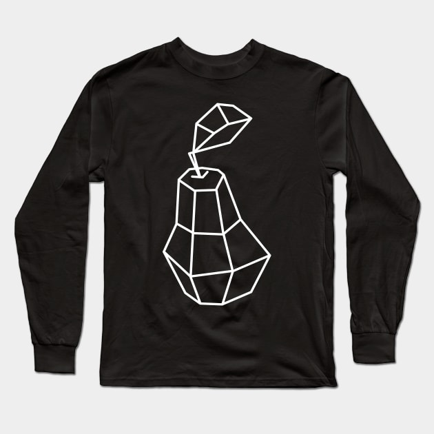 Pear #02 Long Sleeve T-Shirt by Olga Berlet